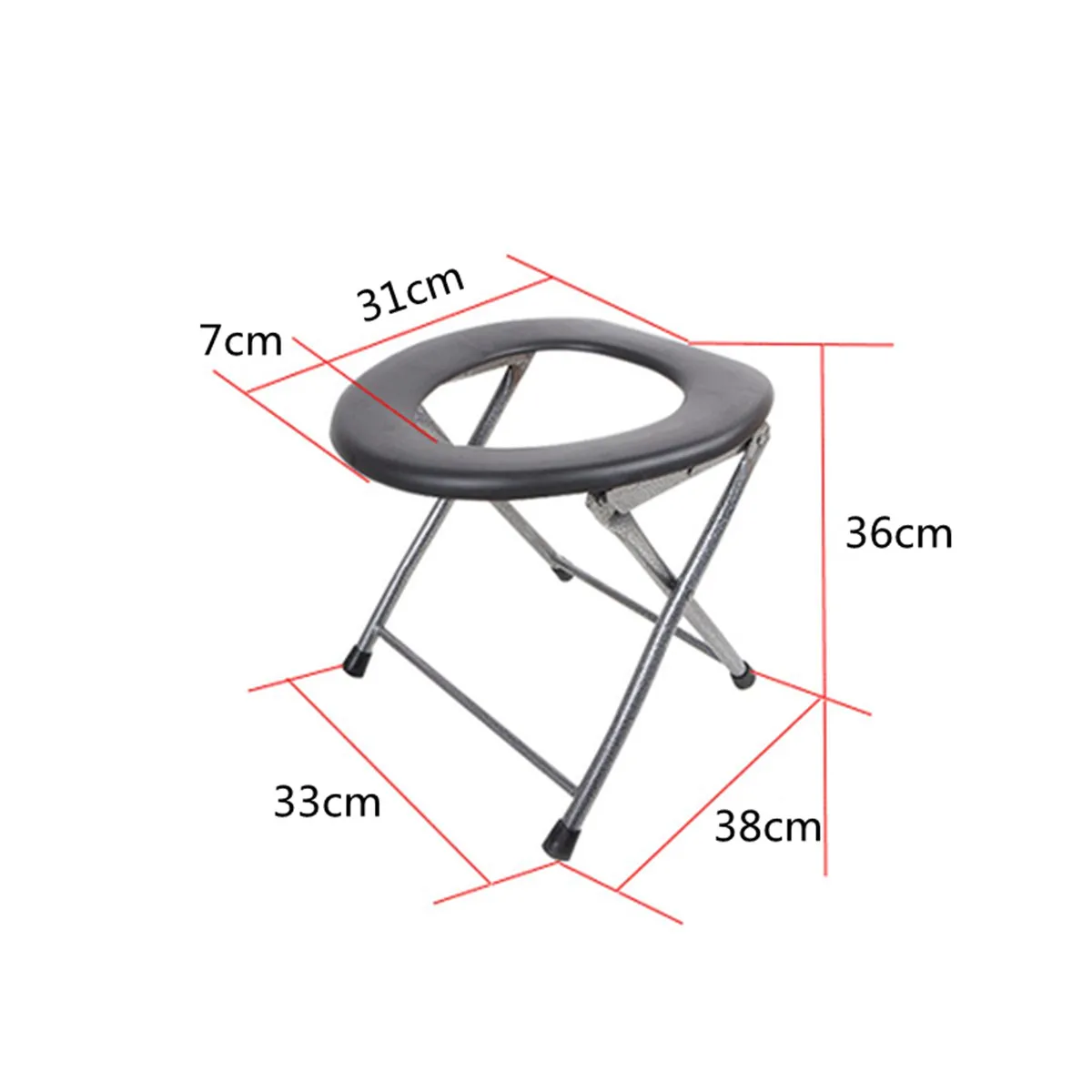 

Hot Folding Pregnant Woman Potty Baby Toilet Training Seat Travel Camping Outdoors Metal Portable Potty Toilet Seat for Kids Old