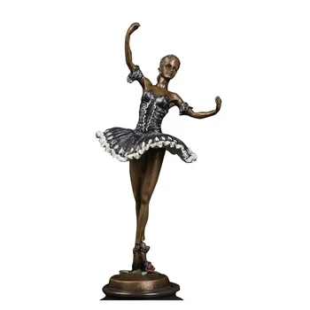 

[MGT] Dancing statue sculpture bronze ballet dancer statue sculpture for home decoration