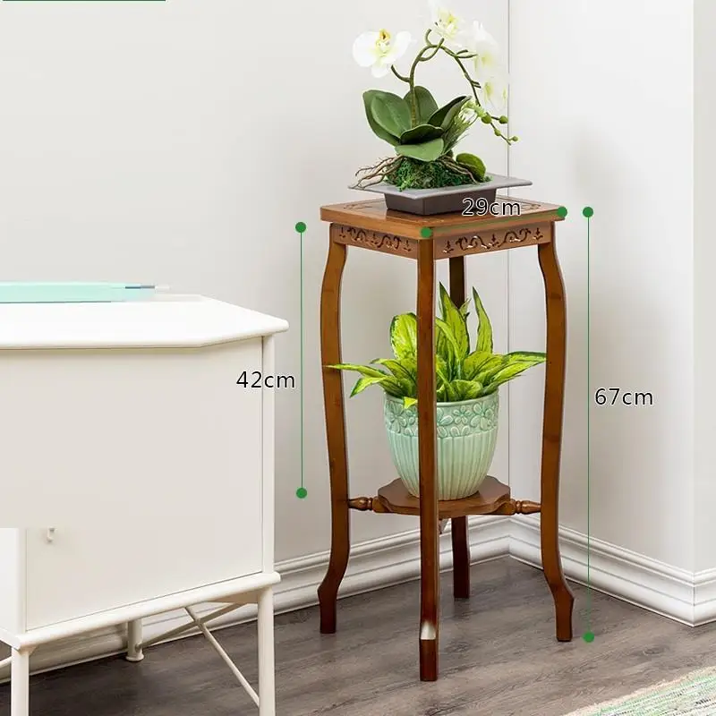 Number 11 Для Suporte Flores плантенреккен комнатный горшок деревянный Mueble Para Plantas Rak Bunga растения на балконе полка напольная подставка для цветов - Цвет: Number 11