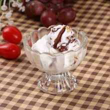 Прозрачная стеклянная чашка для мороженого, Васо, не содержит свинец, стеклянные чашки для десерта, мороженого, смузи, чашка для ресторана, отеля, пудинга, чашки для крема