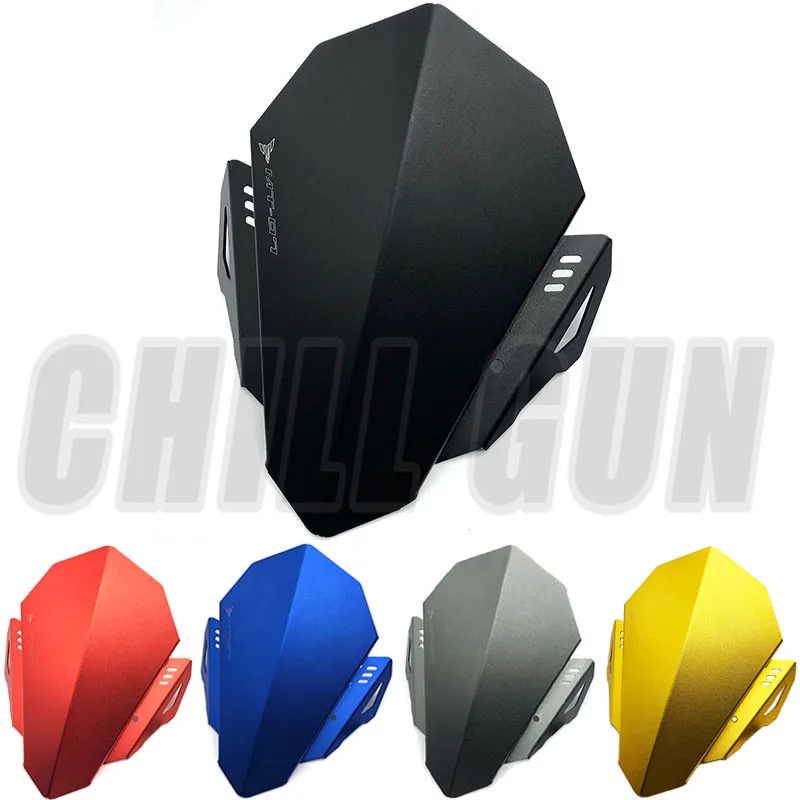 Алюминиевый Комплект для мотоцикла с ЧПУ отражатель ветрового стекла WINDSCREEN YAMAHA MT