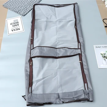 

Clear Wardrobe Dust Cover Clothes Cover Clothing Rack Dust Cover Waterproof Hanging Garment Suit Dustproof Organizer LB8