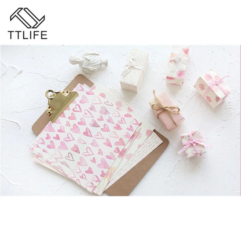 TTLIFE 16 листов DIY оригами художественный фон бумажный блокнот счет Буклет 6 дюймов ручной коллаж украшение ручные наклейки