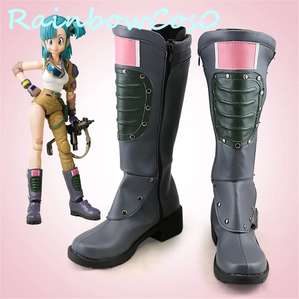 ; обувь для костюмированной вечеринки в стиле «Жемчуг дракона»; Broli Buruma Bulma; ботинки в стиле аниме на Хэллоуин
