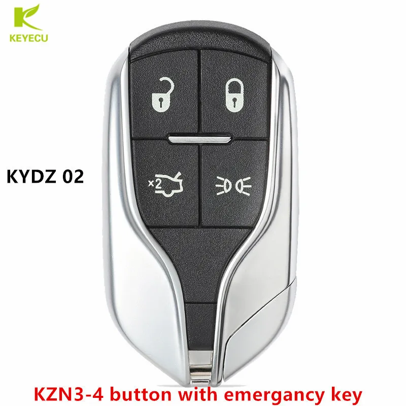 KYDZ 02 внешний вид умный универсальный дистанционный ключ KZN3-4 кнопка с изумрудным ключом(зарубежная версия