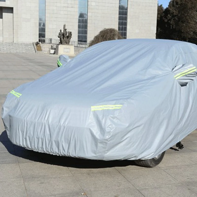 Универсальные авточехлы для помещений, уличные, полностью закрытые, защита от солнца, УФ, снега, защита от пыли, Чехол Для Седана