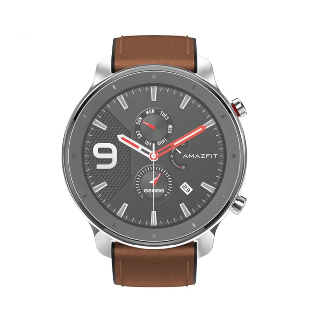2 шт Мягкий протектор для Huami Amazfit GTR 42 мм 47 мм часы Закаленное стекло Защитная пленка для экрана