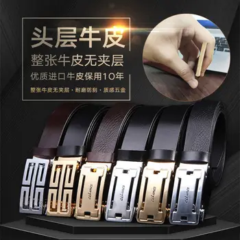 

Belt Genuine Leather Men Formal Adult Cowskin Weather