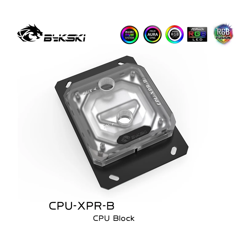 Bykski CPU водный блок для AMD Ryzen3/5/7 Thread Ripper AM4 AM3 + AM2 FM2 FM1 XPR B|Кулеры/вентиляторы/системы