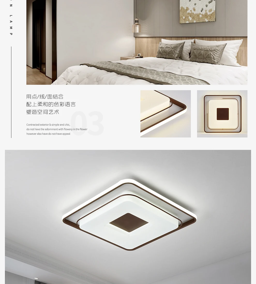 Современная люстра освещение для гостиной спальни 110V 220V Lustre Avize круглый квадратный акриловый светодиодный потолочный светильник