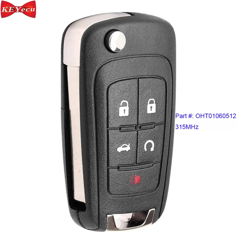 Запасной дистанционный ключ KEYECU для Buick Encore Lacrosse Regal Verano 2015 2016 315 МГц OHT01060512 |