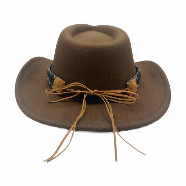 Men Wool Bull head Fedora Hat Wide Brim Church Derby Top Hat Panama Felt  Cowboy Hat for Women artificial British style Jazz - AliExpress