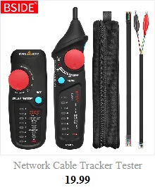 BSIDE True RMS Clamp Meter 1mA Plier Ammeter Professional Car repair Digital Multimeter DC AC Current Volt Temp Capacitor Tester