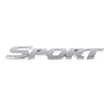 

Car Styling 3D SPORT Emblem Badge Door Decal ABS Chrome Sticker Univesal