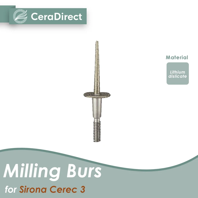 Frese Per Fresatrice Sirona Cerec 3 (2 Pezzi)