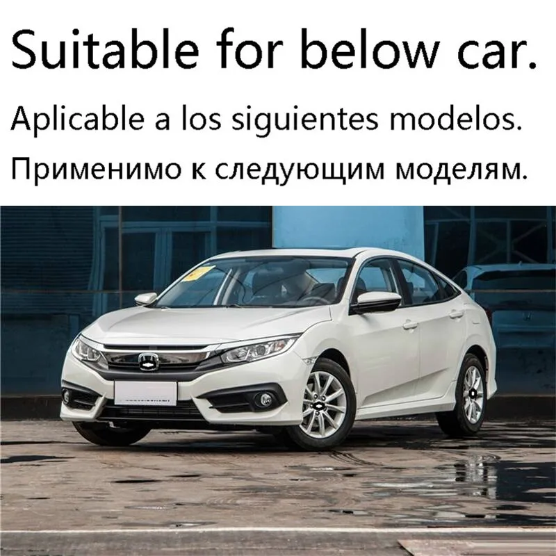 Автомобильная автоматическая модифицированная система управления, панель передач для интерьера, яркие блестки, молдинги 16 17 18 19 для Honda Civic