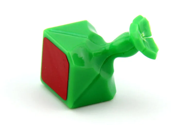 Гуси крылья 42 мм Три заказа волшебный куб зеленый свежий Гладкий Кубик Рубика головоломка игрушка подарок Гуанчжоу