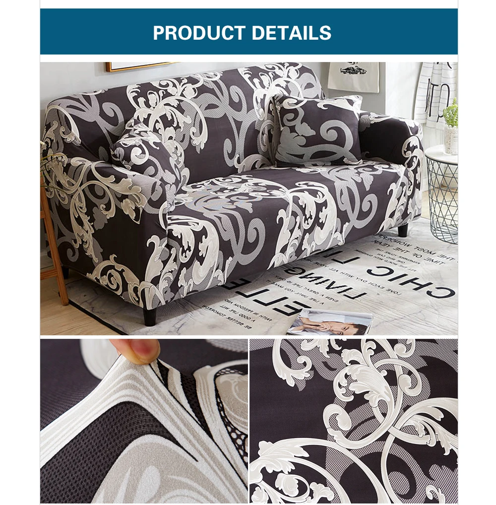 Диван стрейч диванных чехлов протектор мебели полиэстер Loveseat крышка M l XL XXL XXXL XXXXL 1/2/3/4-seater крышка кресла для Гостиная
