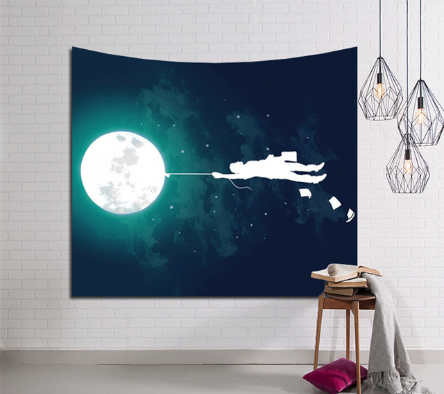 Decoration Home Decor Galaxy Hanging Wall Tapestry Hippie Retro Home Decor Yoga Beach Mat India Decoration Mural Tapiz