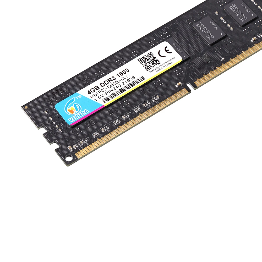 VEINEDA оперативная Память Dimm DDR3 8 Гб 1333 PC3-10600 240 контактов 1,5 в память совместима 8 ГБ ddr3 1600 PC3-12800 для настольных ПК AMD Intel