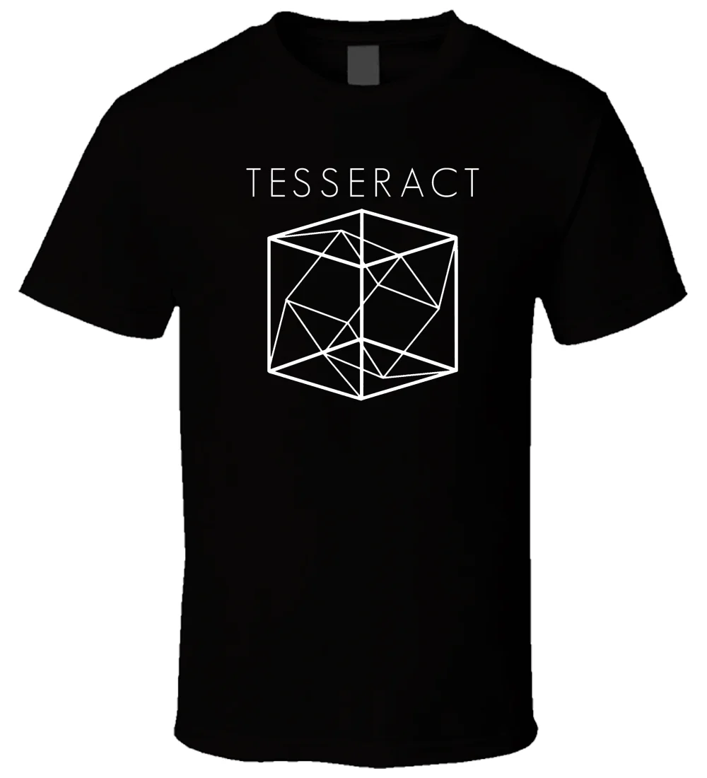 Tesseract Metal Rock Band 1 Мужская футболка крутые Топы Футболка | одежда