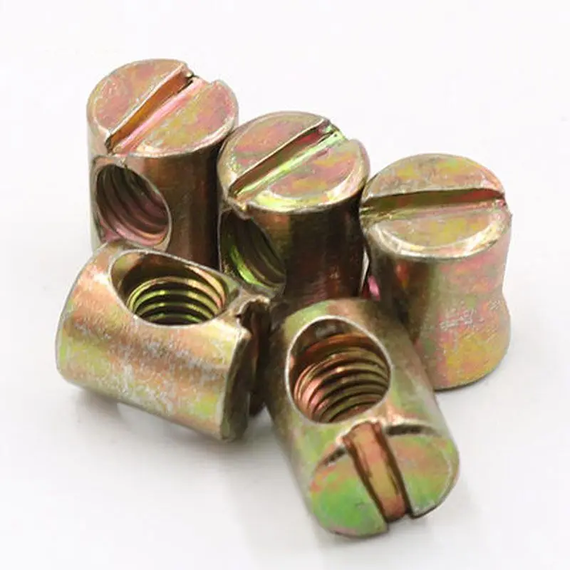 10 компл. M6x70mm шестигранный ключ торцевой колпачок мебельный болт с M6x12mm бочковая гайка