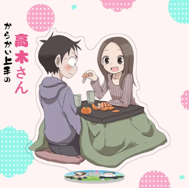 Японское аниме Teasing Master Takagi-san Takagi Nishikata Косплей двухсторонняя подставка фигурная пластина акриловый Шарм декор стола Рождественский подарок - Цвет: 03