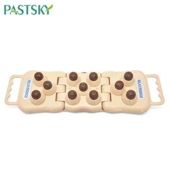 

Electric Germanium stone massage Device Foldable Natural Tourmaline Far Infrared Heat Mat Pillow Back Neck Pain Relief