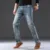 2020 SULEE Top Brand New Мужские Джинсы Деловые Повседневные Эластичные Комфортные прямые Джинсовые Брюки Мужские Высококачественные Брендовые Брюки