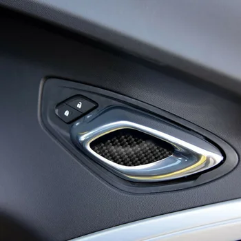

Carbon Fiber Door Handle Cover Bowl For Chevrolet Camaro 2017-2019 Sticker