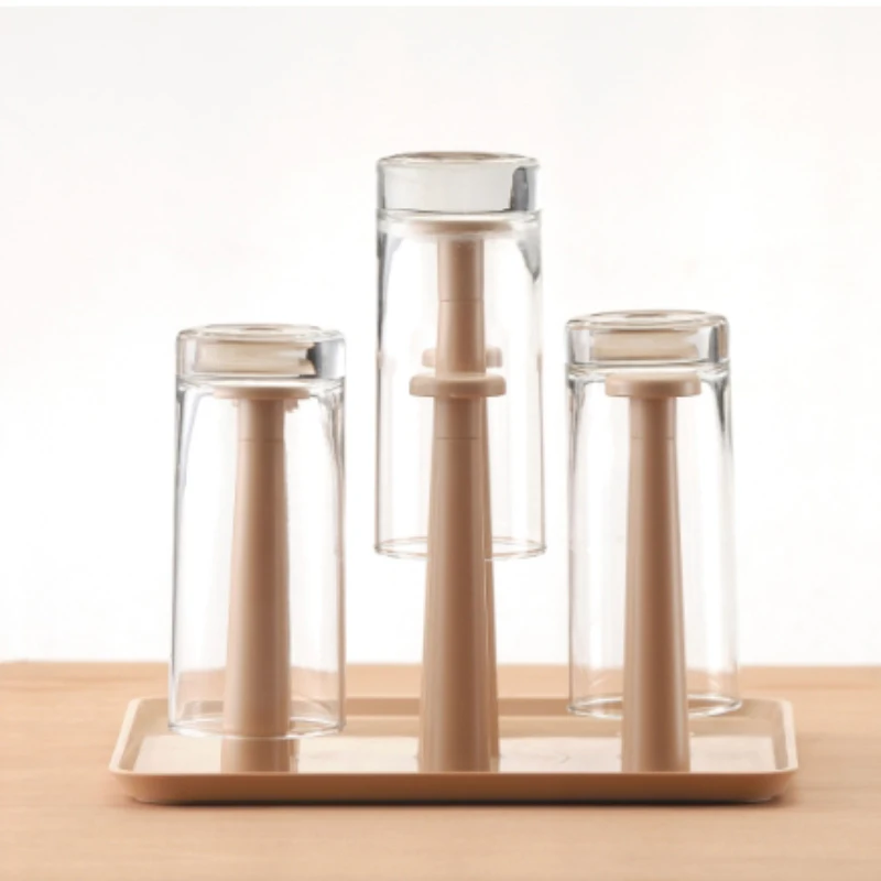 Домашний пластиковый стакан для стаканов, водная кружка, сушилка, органайзер, держатель для стока, подставка 9 стаканов, товары для дома, кухни