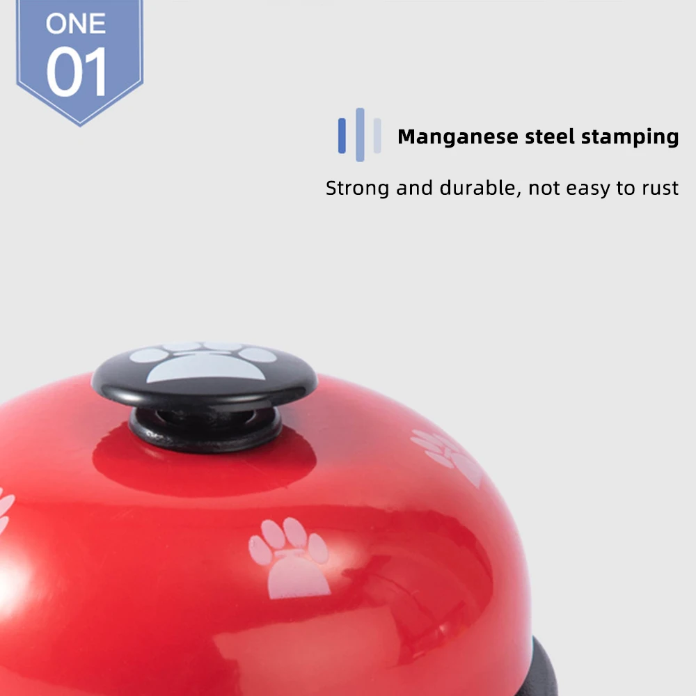 Pet Training Supply Dog Call Bell Dog Training Equipment Interactive Bell Eating Food Feeder For Dog Training Communicate Device-5