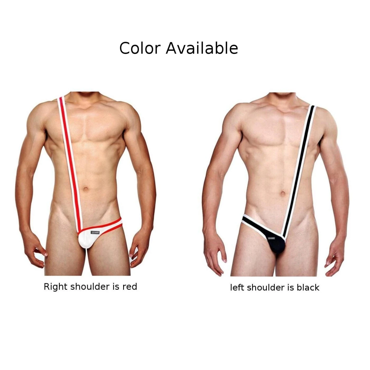 

Men'S Sexy Underwear Stretch Shoulder Single-Sided Thong Novelty One-Piece Panties Slip Erotic Ultra-Thin Thongs sissy panties