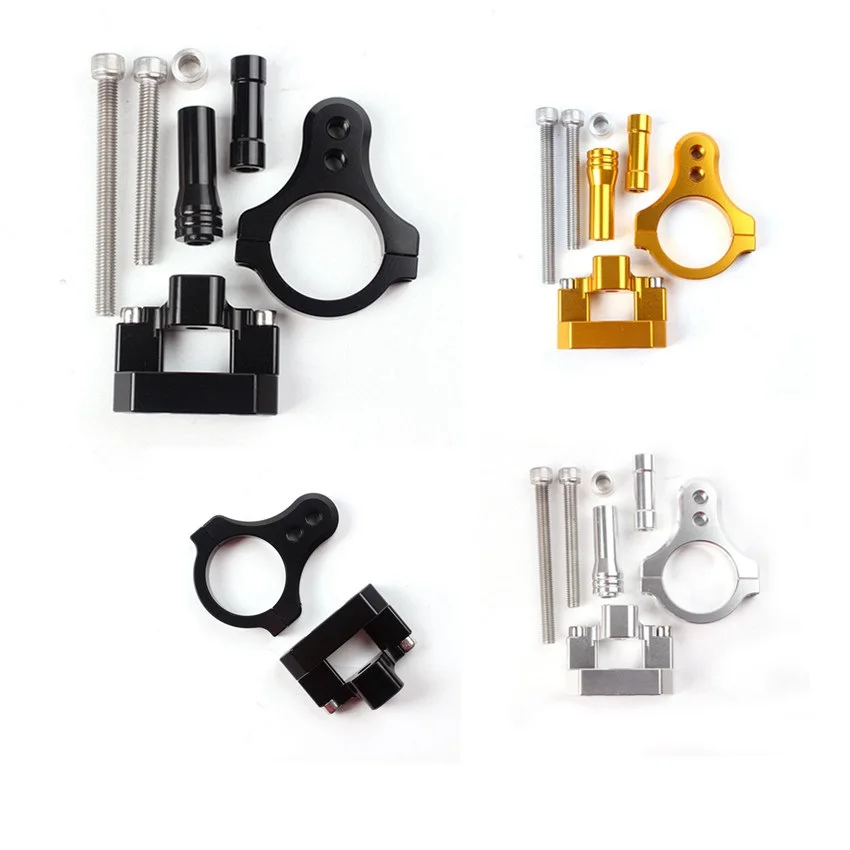 

For Yamaha YZF R3 2015-2016 CNC Aluminum Steering Damper Stabilizer Mount Bracket Kit