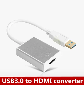 

Free shipping USB 3.0 to HDMI converter can be connected to external graphics card projector TV and other 1080P HD resolution
