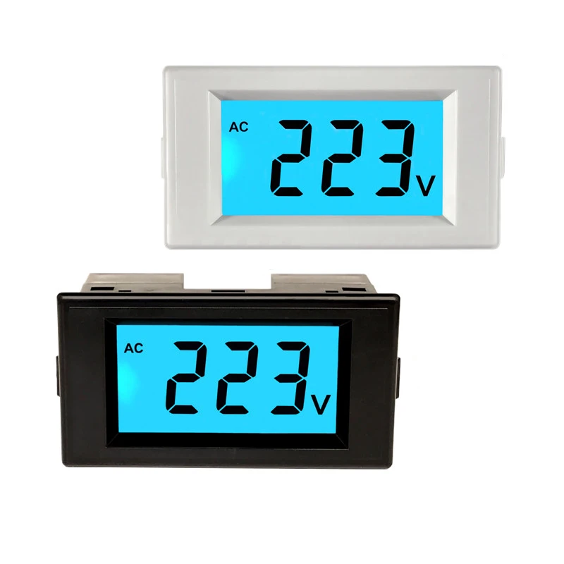 

1pcs AC200 600V LCD Digital Voltmeter Voltage Panel Meter AC Voltage Meter Tester AC Voltmeter Digital D69 AC Voltage Detector