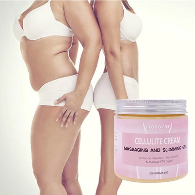 

200g Anti Cellulite Weight Loss Cream Massage and Slimming Gel Muscles-Relaxation Fat Burning Adipose Body Cream 87% Organic