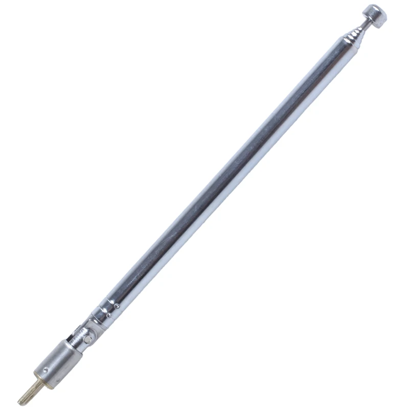 

NEW-Replacement 49cm 19.3" 6 Sections Telescopic Antenna Aerial for Radio TV