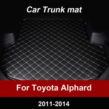 

APPDEE Car trunk mat for Toyota Alphard 2011 2012 2013 2014 cargo liner carpet interior accessories cover