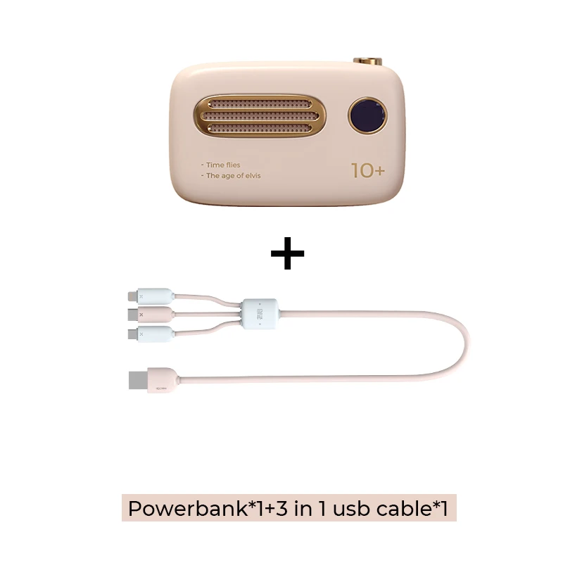 Пауэр банк внешний аккумулятор 10000 для xiaomi huawei iPhone внешний аккумулятор для телефона mini power bank ретро двойной USB-вход повербанк - Цвет: group 2