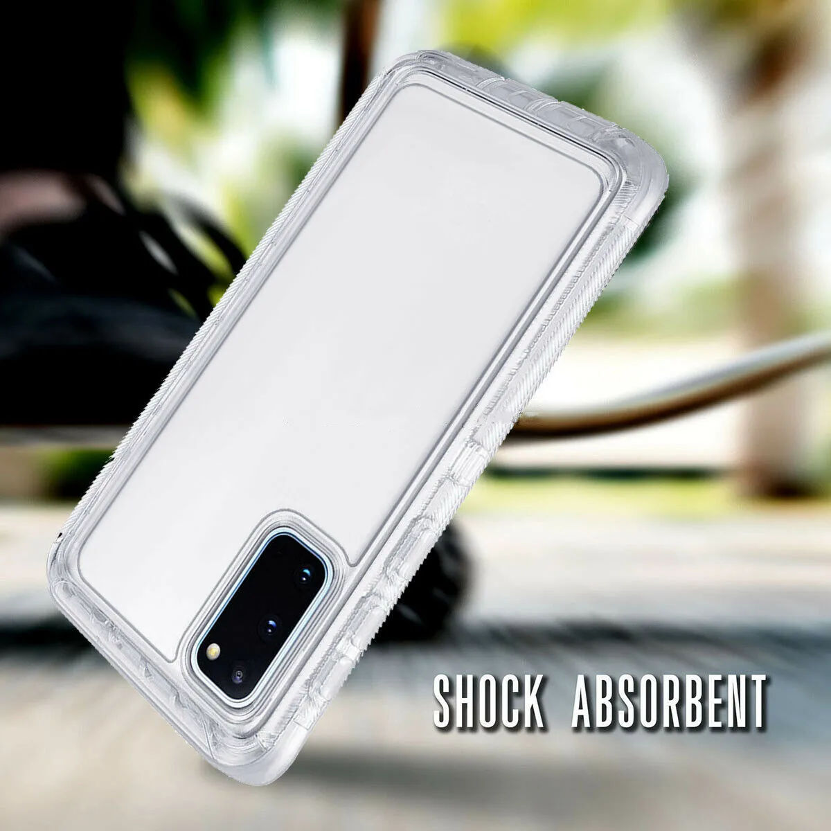 3 IN 1 For Samsung Galaxy S21 S20 S22 S23 S24 S25 S26 Ultra S10 Note 20 10 Heavy Duty Clear Shockproof Hybrid Bumper Case Cover — view 5