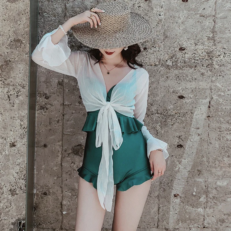 

Swimsuit Fused Female Plus Size Swimwear Trendy Swimming Suit For Women Push Up Trikinis 2019 Mujer Women's Swimsuits Bikini One