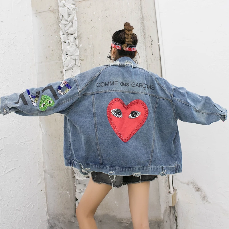 comme des garcon denim jacket