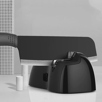 

Elctric Knife Sharpener System Professional Diamond Steel Knife Grinder Sharpening Ceramic Kitchen Tool