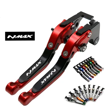 

Motorcycle Accessories aluminum Brake Clutch Lever Extendable Folding For YAMAHA N-MAX 2015-2018 NMAX 155 125 NMAX155 NMAX125