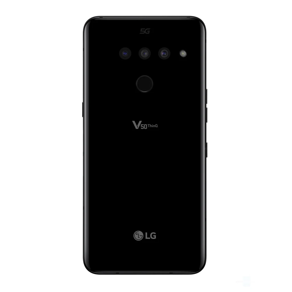 LG V50 ThinQ V500N Original Unlocked LTE NFC Android Phone Snapdragon 855 Octa Core 6.4" Triple Cameras 6GB&128GB Fingerprint buy refurbished iphone