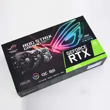 Asus ROG-STRIX-RTX 2070-o8g-игровая компьютерная игровая видеокарта с поддержкой 4 экрана