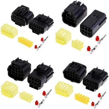 

1PCS/Set 1/2/3/4/6/8/10/12 Pin Way Waterproof Wire Connector Plug Car Auto Sealed Electrical Set Car Truck Connectors