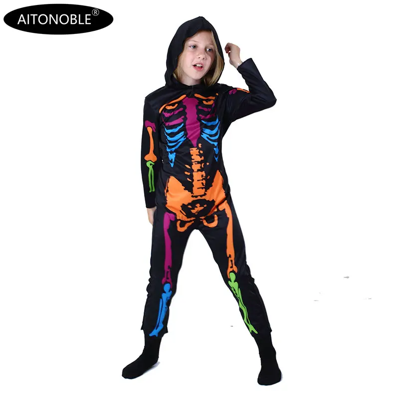 Aitonoble New Costume Child Cute Girls Costume Supergir Dress Girl's Dress Cosplay Halloween For Kids All Saints'