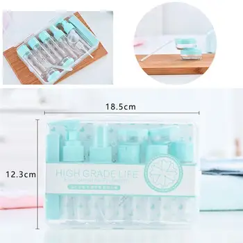 

12PCS Makeup Travel Refillable Bottle Accessories Empty Makeup Holders Sanitizer Bottle Set Lotion Cream Containers
